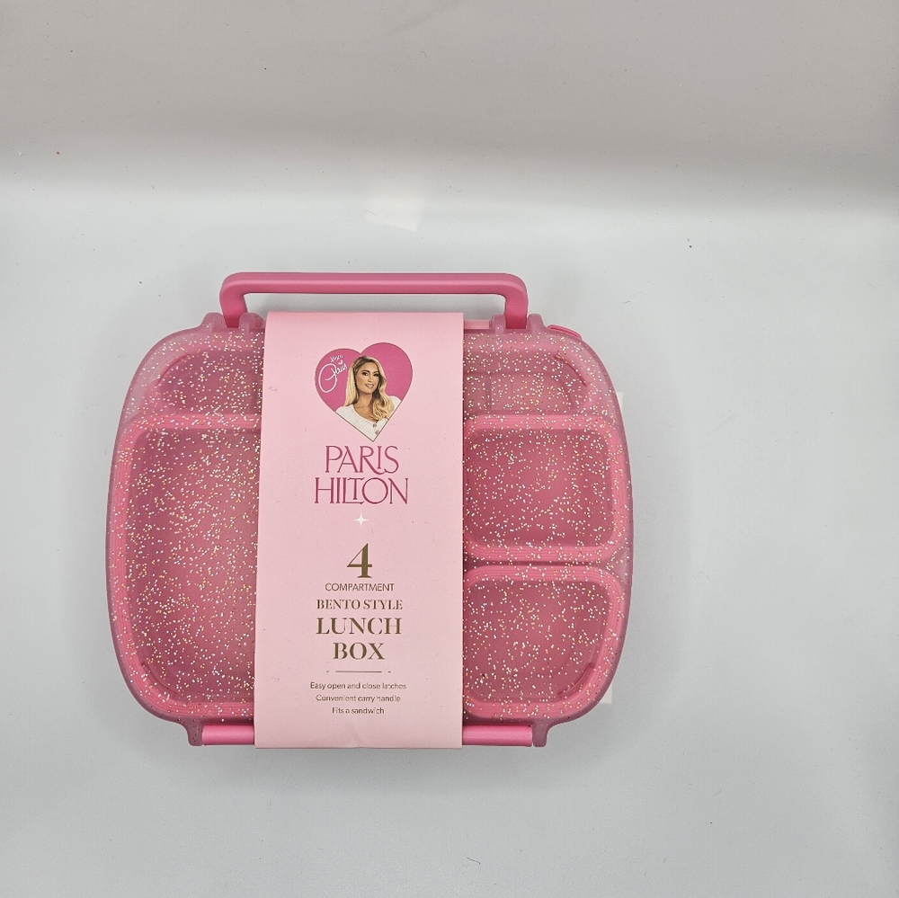 Paris Hilton 4 compartment Bento lunch box